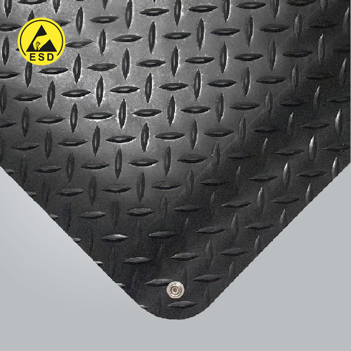 ESD Deckplate Anti-Static Anti Fatigue Mat - HEAVY DUTY ESD Deckplate Anti-Static Anti Fatigue Mat - HEAVY DUTY